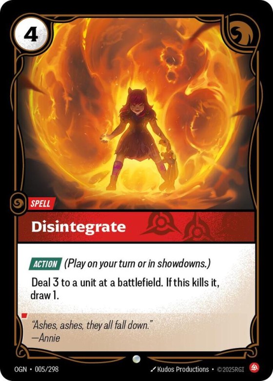 Disintegrate - Foil