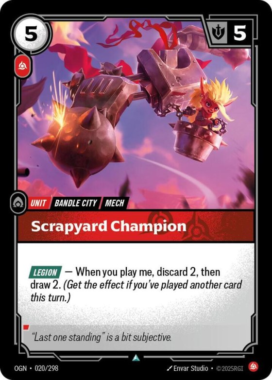 Scrapyard Champion - Foil