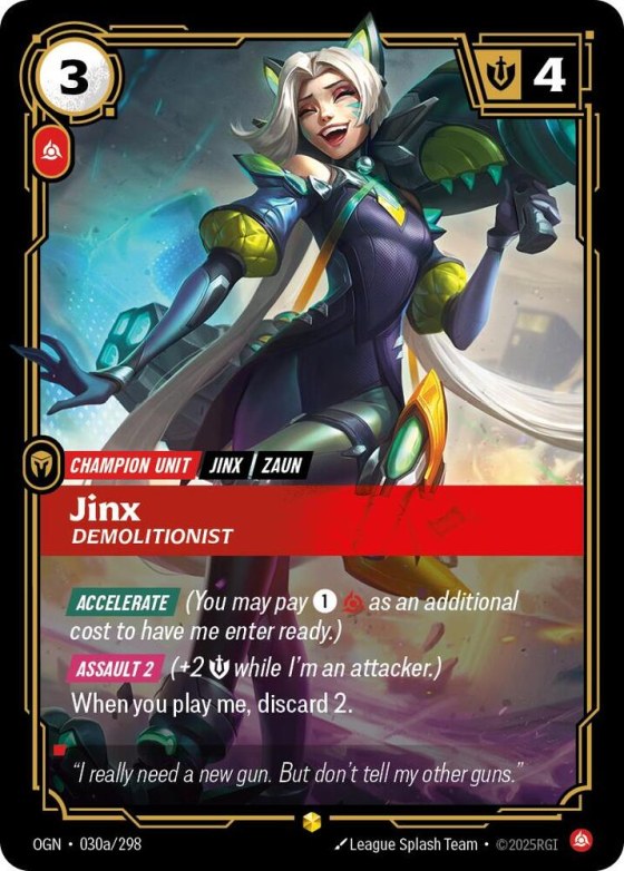 Jinx, Demolitionist