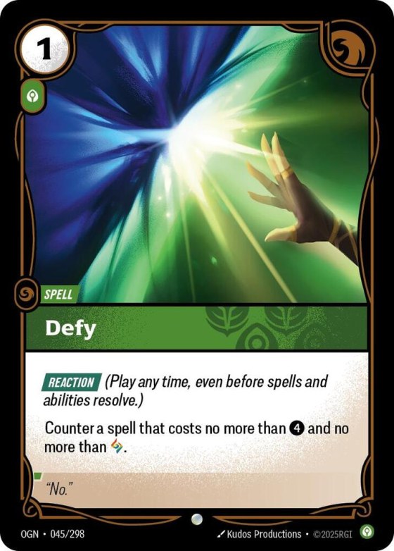 Defy - Foil