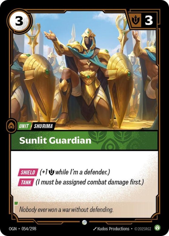 Sunlit Guardian - Foil