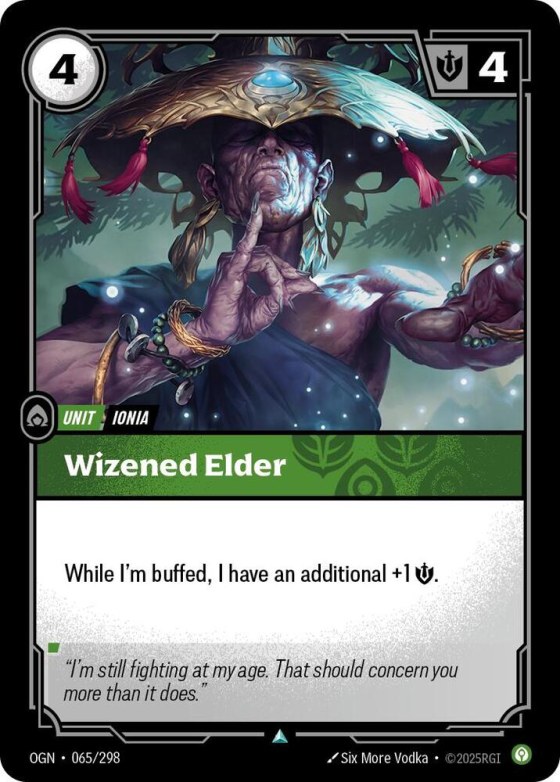 Wizened Elder - Foil