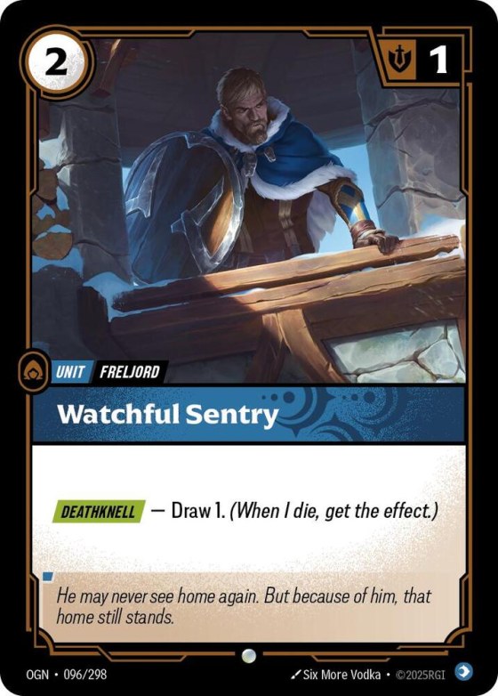 Watchful Sentry - Foil