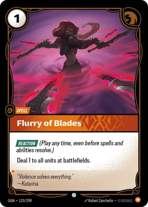 Flurry of Blades - Foil