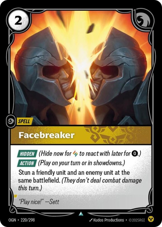 Facebreaker - Foil