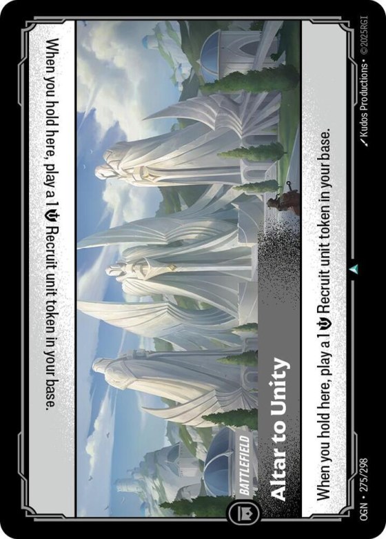Altar to Unity - Foil
