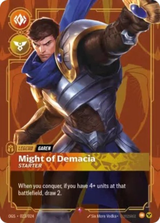 Garen, Might of Demacia - Foil