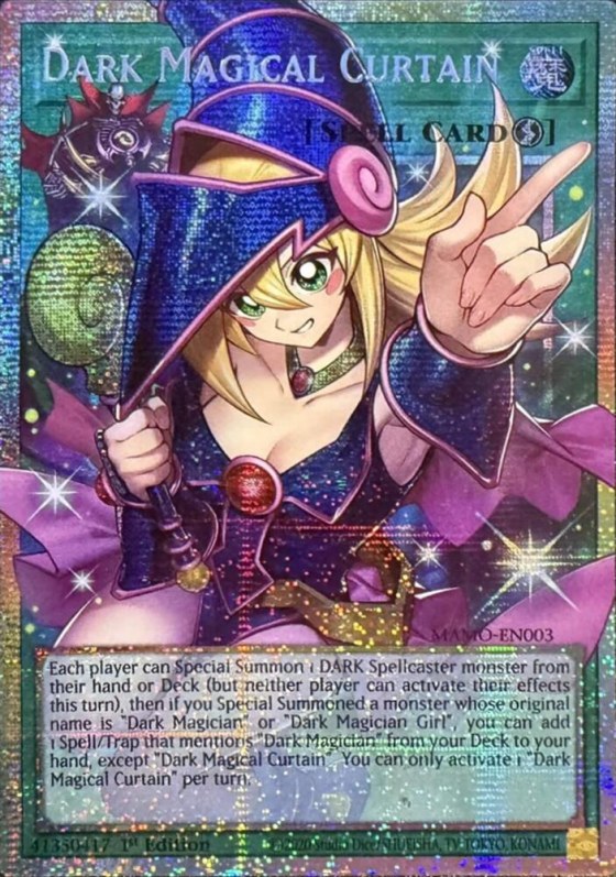 Dark Magical Curtain - Starlight Rare Extended Art