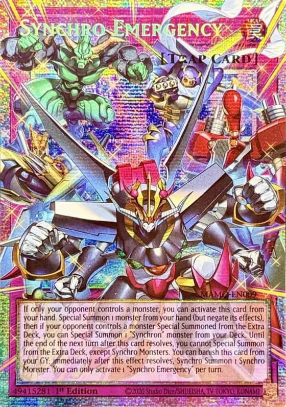 Synchro Emergency - Starlight Rare Extended Art