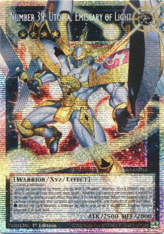 Number 39: Utopia, Emissary of Light - Starlight Rare Extended Art