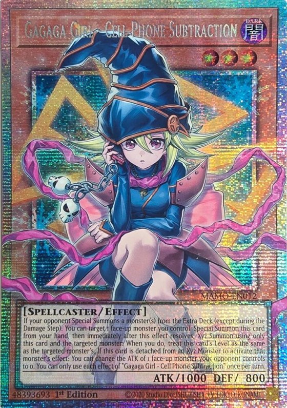 Gagaga Girl - Cell Phone Subtraction - Starlight Rare Extended Art