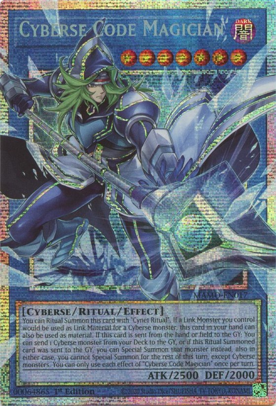 Cyberse Code Magician - Starlight Rare Extended Art