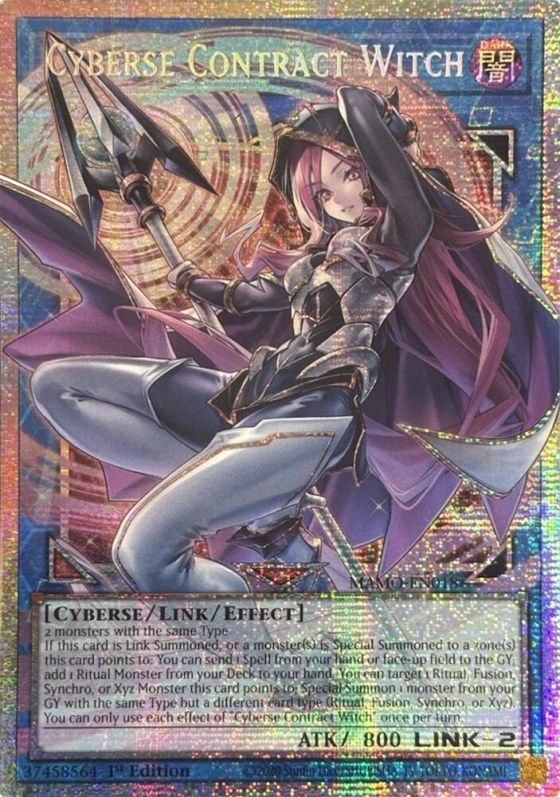 Cyberse Contract Witch - Starlight Rare Extended Art