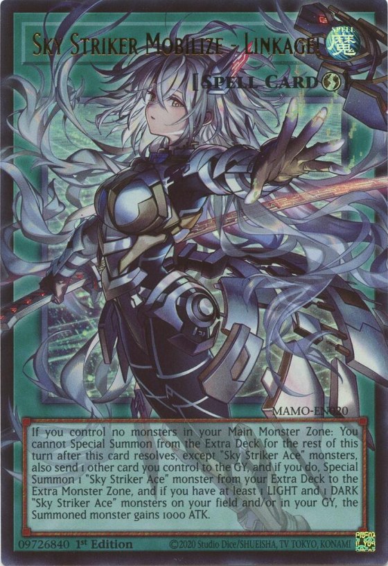 Sky Striker Mobilize - Linkage! - 1st Edition