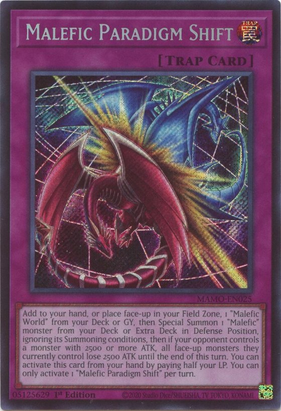Malefic Paradigm Shift - Secret Rare