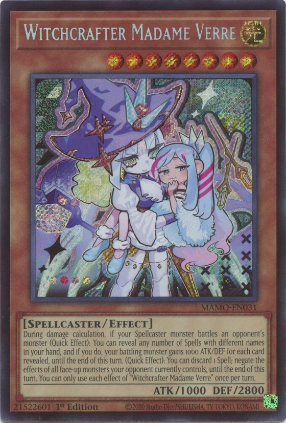 Witchcrafter Madame Verre - Secret Rare