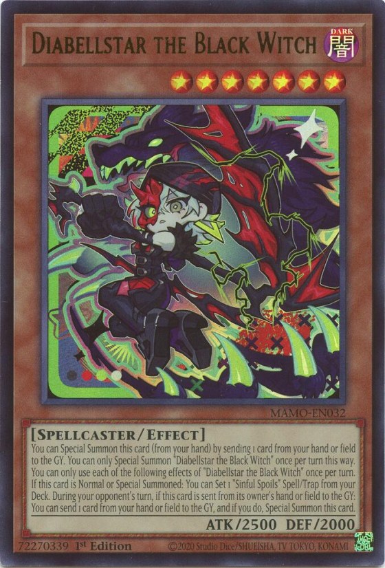 Diabellstar the Black Witch - 1st Edition