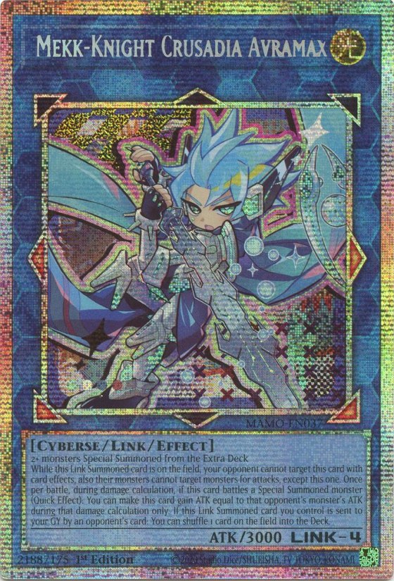 Mekk-Knight Crusadia Avramax - Starlight Rare