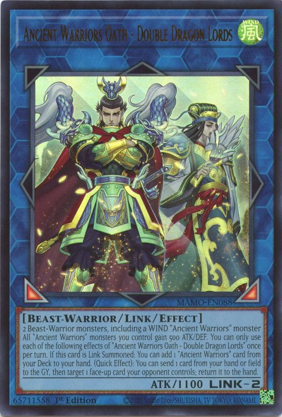 Ancient Warriors Oath - Double Dragon Lords