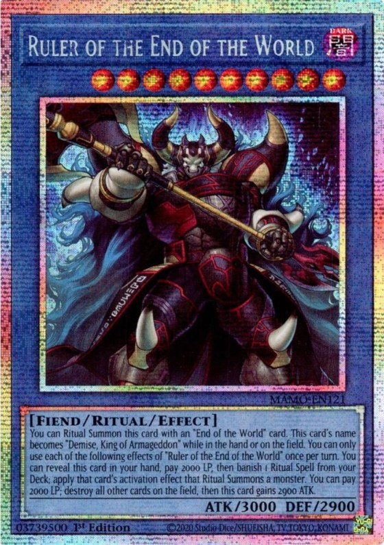Ruler of the End of the World - Starlight Rare