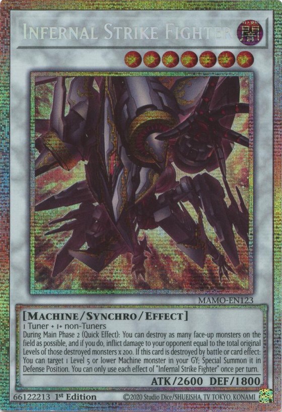Infernal Strike Fighter - Starlight Rare