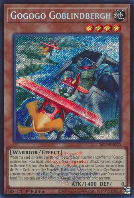 Gogogo Goblindbergh - Emblazoned Secret Rare