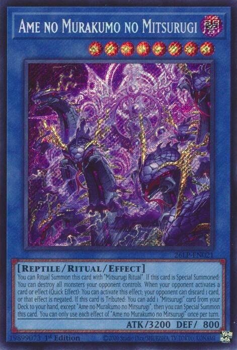 Ame no Murakumo no Mitsurugi - Secret Rare
