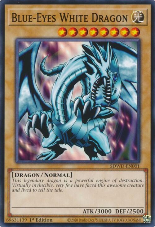 Blue-Eyes White Dragon - 1st Edition