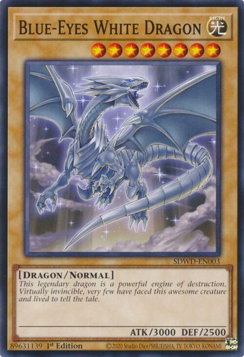 Blue-Eyes White Dragon - 1st Edition
