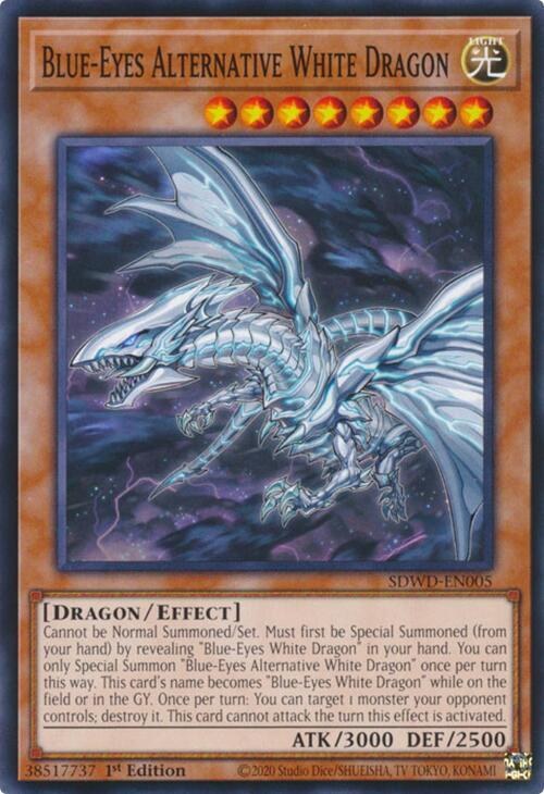 Blue-Eyes Alternative White Dragon - Unlimited