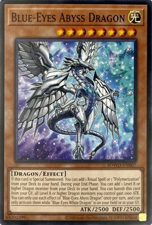 Blue-Eyes Abyss Dragon - Unlimited Misprint