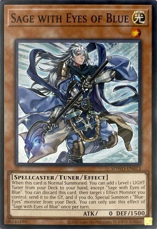 Sage with Eyes of Blue - Unlimited Misprint