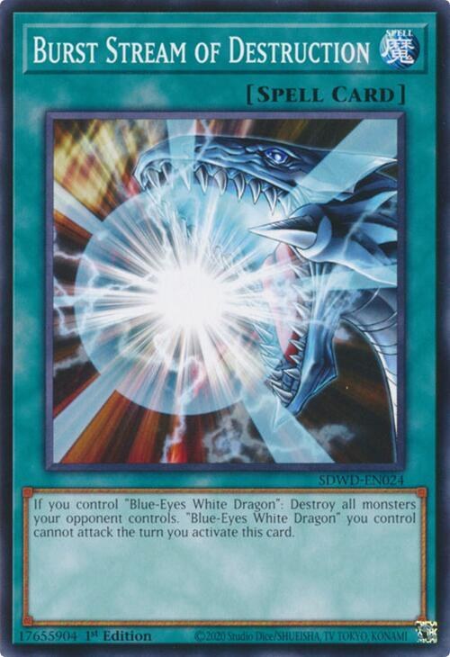 Burst Stream of Destruction - 1st Edition