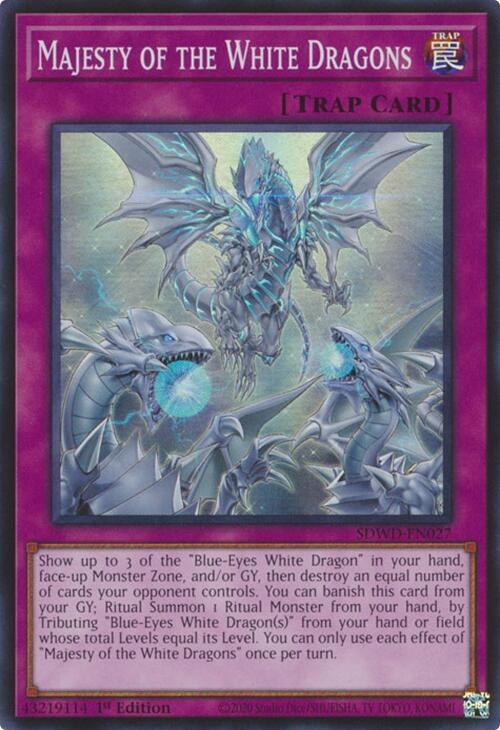Majesty of the White Dragons - 1st Edition