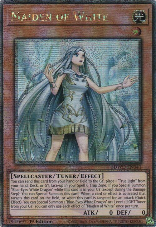 Maiden of White - Quarter Century Secret Rare Fi