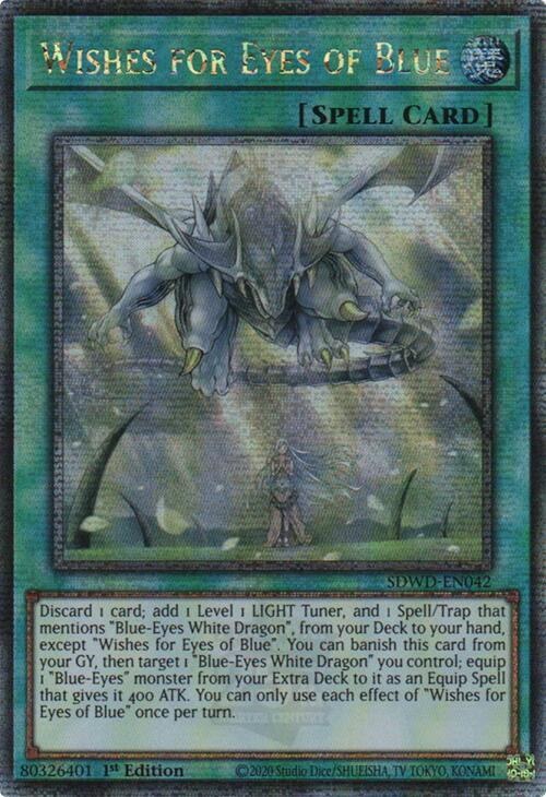 Wishes for Eyes of Blue - Quarter Century Secret Rare Un