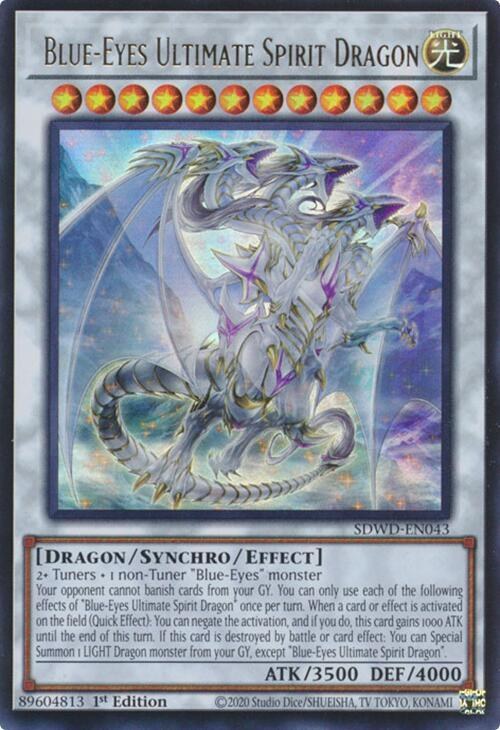 Blue-Eyes Ultimate Spirit Dragon - Unlimited