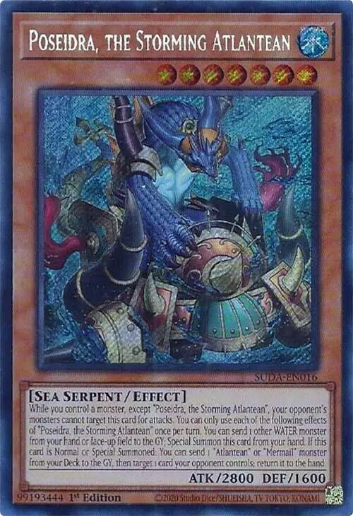 Poseidra, the Storming Atlantean - 1st Edition