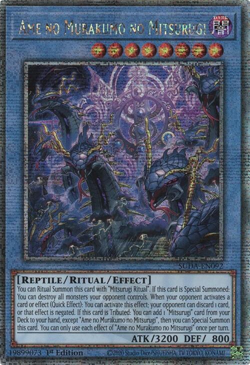 Ame no Murakumo no Mitsurugi - Quarter Century Secret Rare