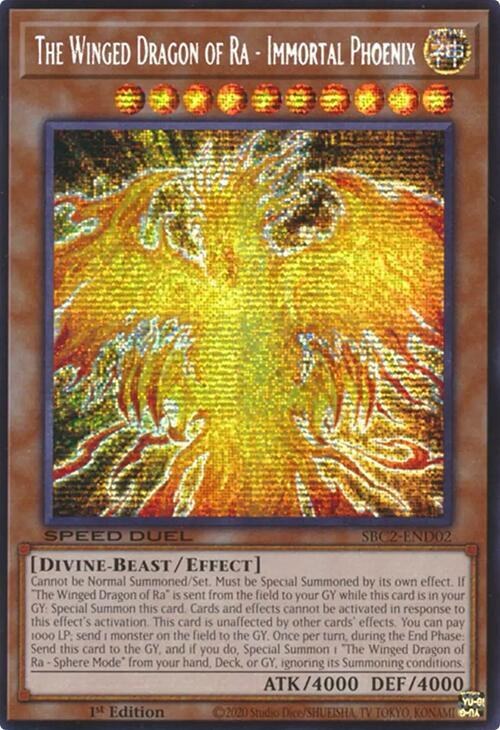 The Winged Dragon of Ra - Immortal Phoenix - Psr
