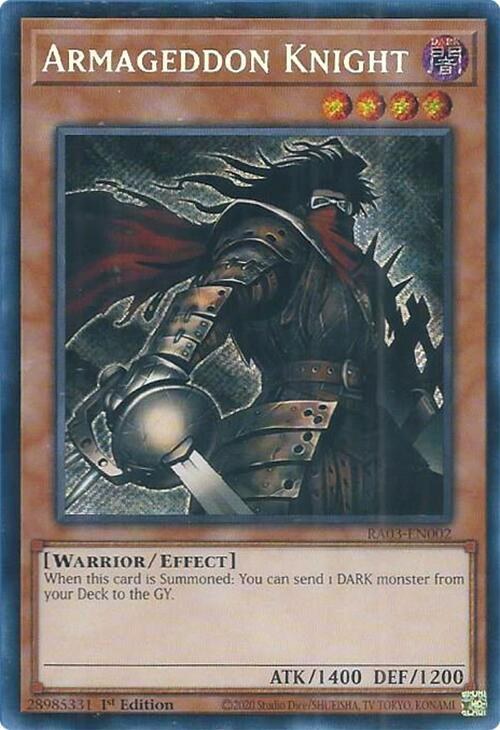 Armageddon Knight - Secret Rare