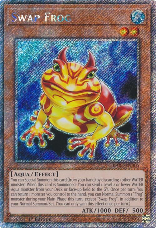 Swap Frog - Platinum Secret Rare