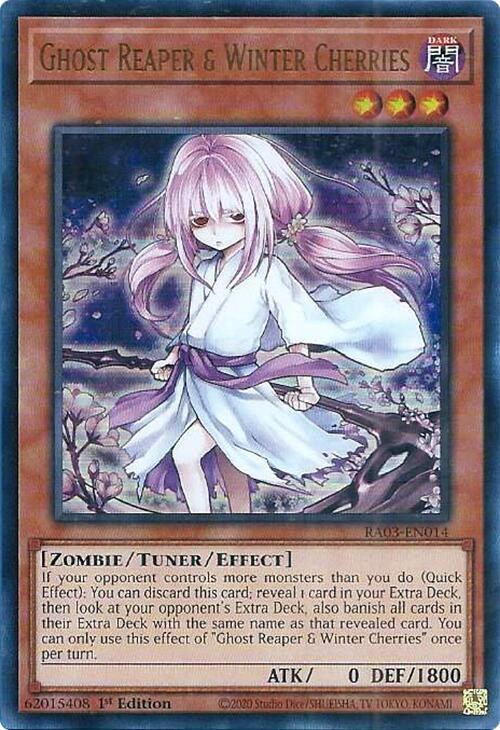 Ghost Reaper & Winter Cherries - Alternate Art Ur