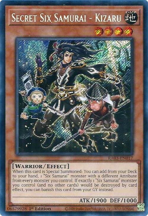 Secret Six Samurai - Kizaru - Secret Rare