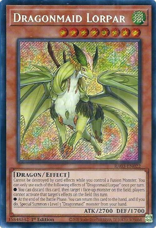 Dragonmaid Lorpar - Secret Rare