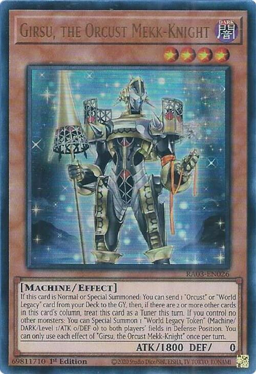 Girsu, the Orcust Mekk-Knight - Ur