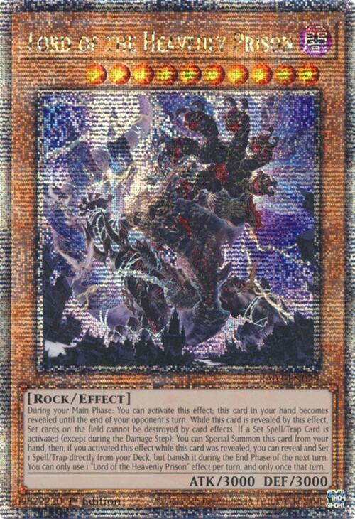 Lord of the Heavenly Prison - Quarter Century Secret Rare
