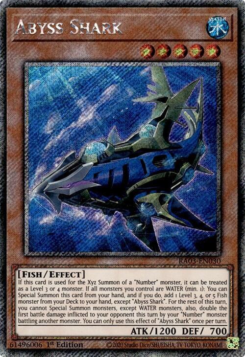Abyss Shark - Platinum Secret Rare