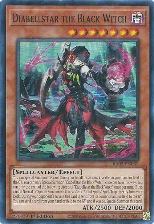 Diabellstar the Black Witch - 1st Edition