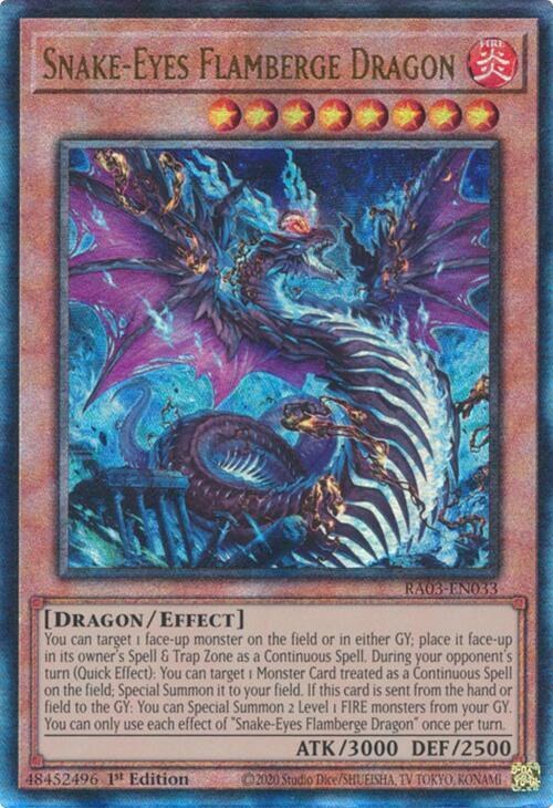 Snake-Eyes Flamberge Dragon - Pur